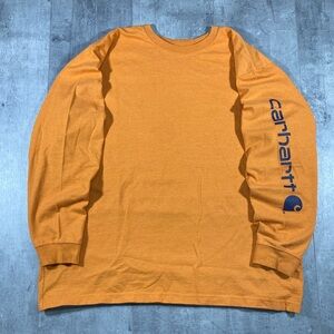 Orange Carhartt Longsleeve- 2XL